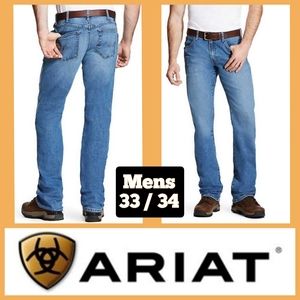 🤠 Ariat Mens Rebar M4 Bootcut Jeans.